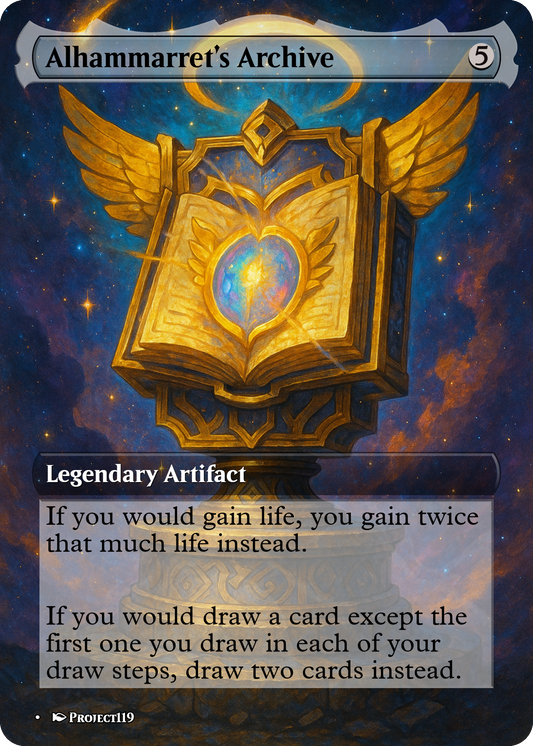 Alhammarret's Archive - Celestial Art Inspired Magic the Gathering Proxy Card