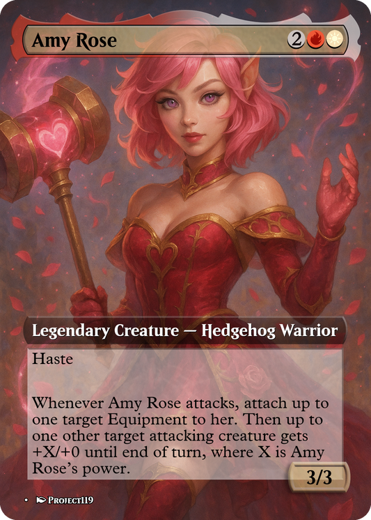 Amy Rose - Magic the Gathering Proxy Card