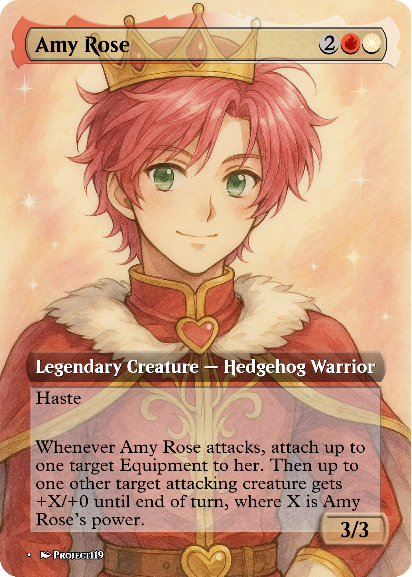 Sonic the Hedgehog Shoujo Prince Bundle - Magic the Gathering Proxy Cards