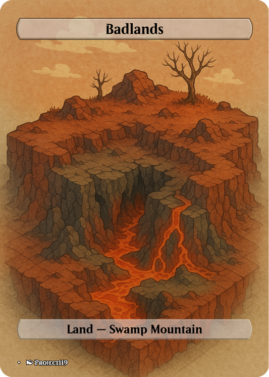Isometric Art Inspired 10 Dual Land Bundle - Magic the Gathering Proxy
