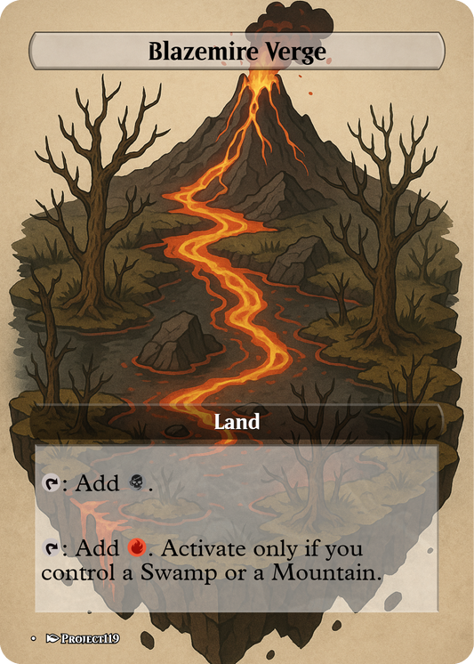 Isometric Art Inspired 10 Verge Land Bundle - Magic the Gathering Proxy