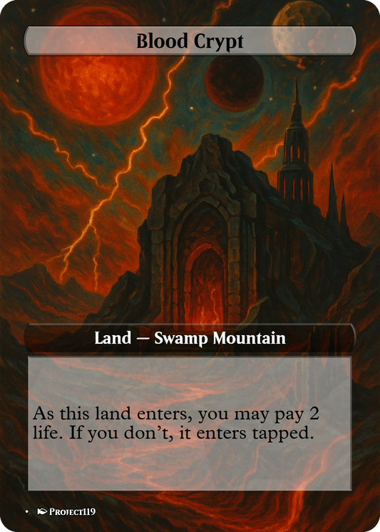 1930's Pulp Magazine Cover Inspired 10 Shock Land Bundle - Magic the Gathering Proxy Cards