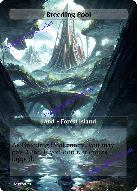 Ten Shock Land Bundle - Magic the Gathering Proxy Cards