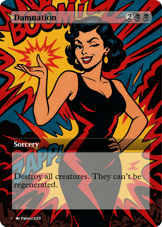 Damnation - Magic the Gathering Proxy Card