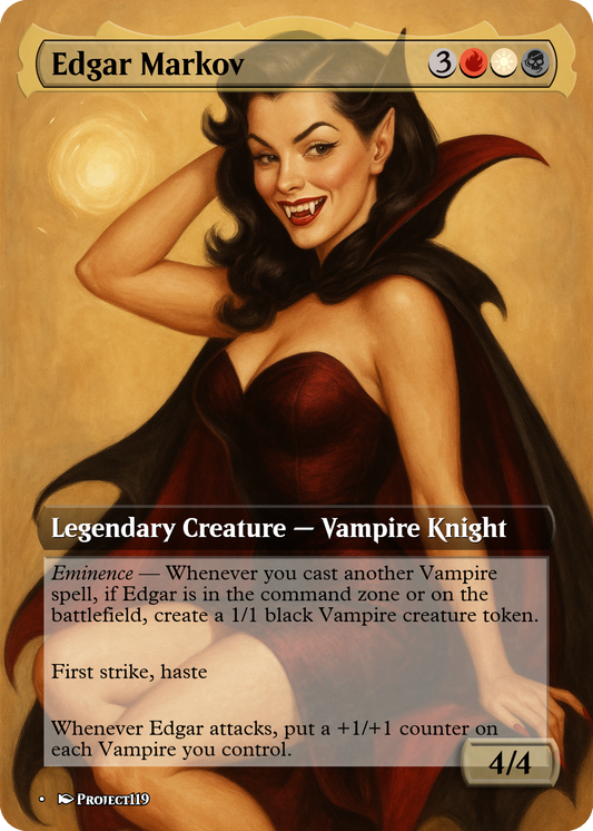 Edgar Markov - Magic the Gathering Proxy Card