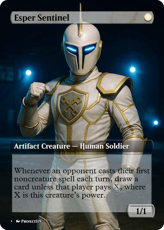 Esper Sentinel - Magic the Gathering Proxy Card