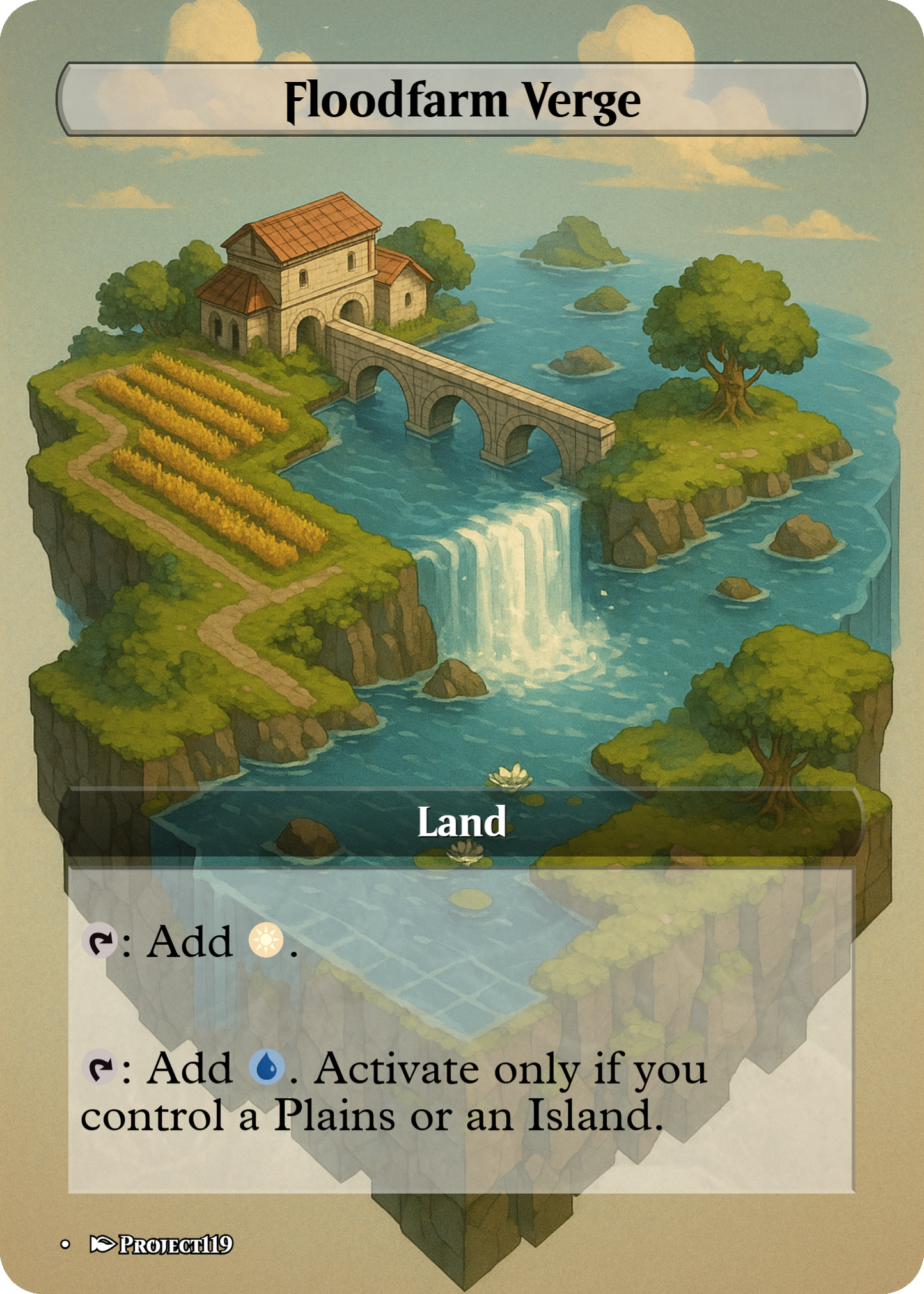 Isometric Art Inspired 18 Land Esper Commander Starter Bundle - Magic the Gathering Proxy Cards