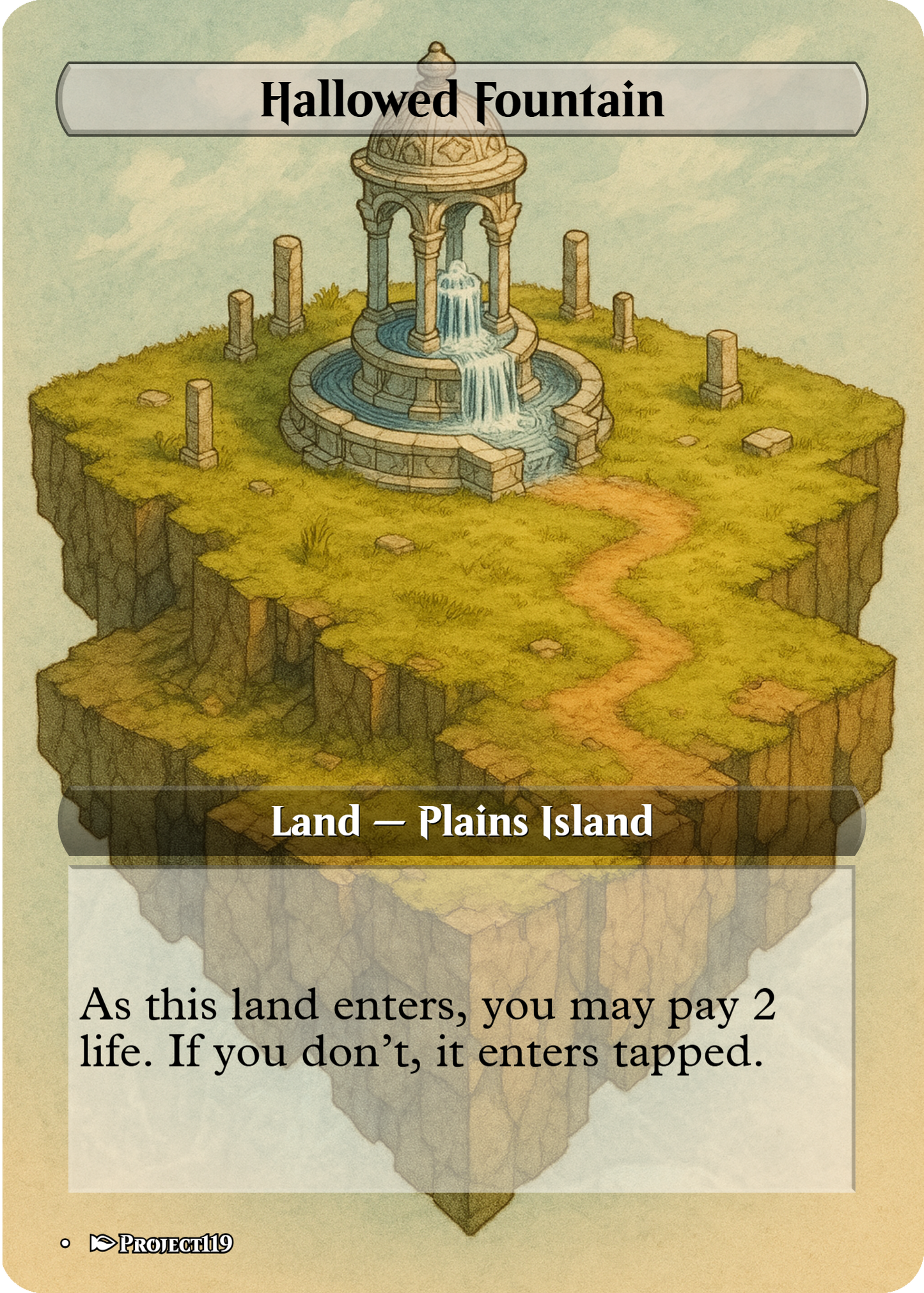 Isometric Art Inspired 18 Land Esper Commander Starter Bundle - Magic the Gathering Proxy Cards