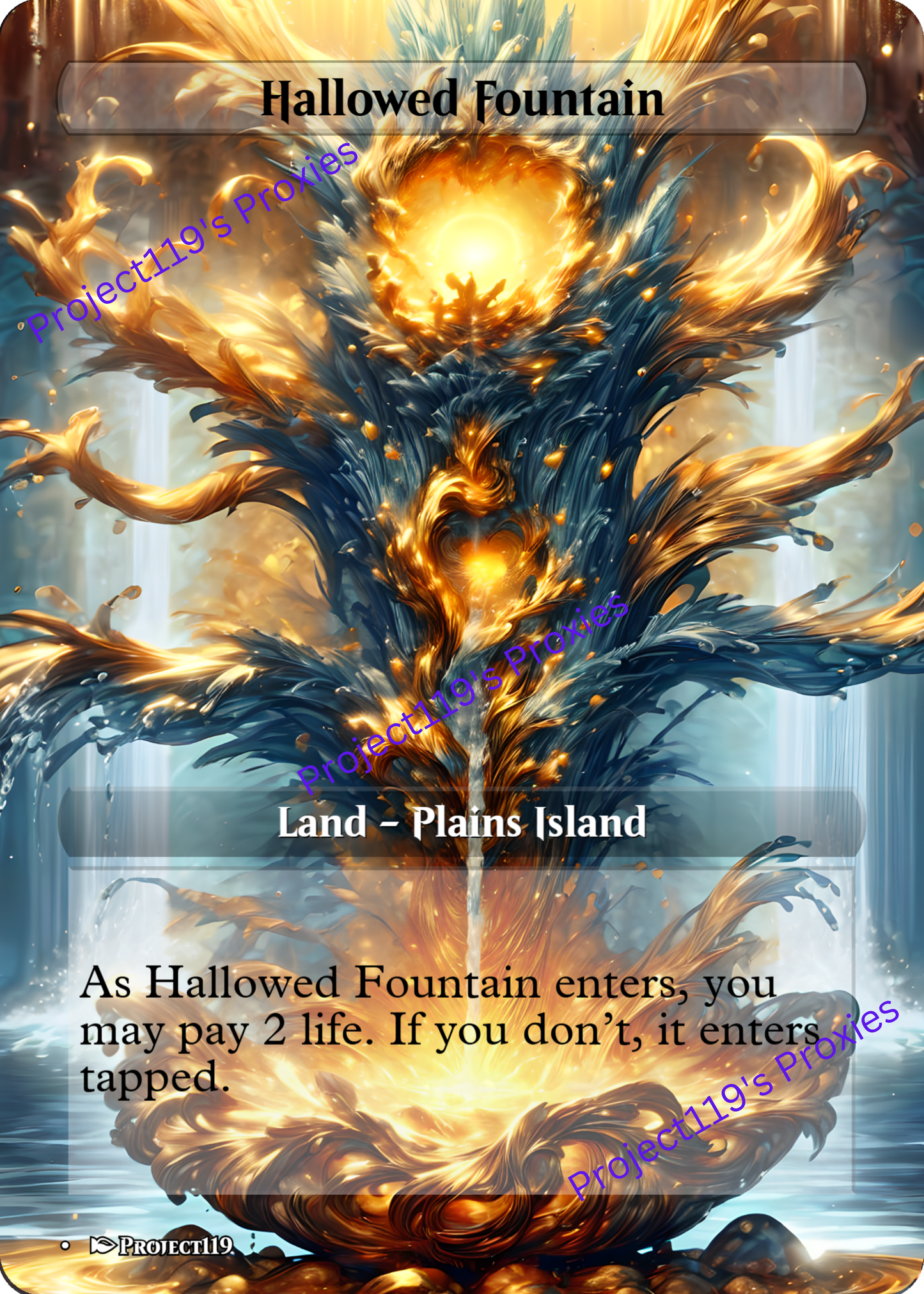 Ten Shock Land Bundle - Magic the Gathering Proxy Cards