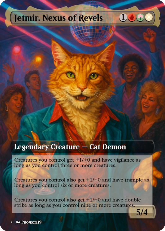 Jetmir, Nexus of Revels Commander Deck