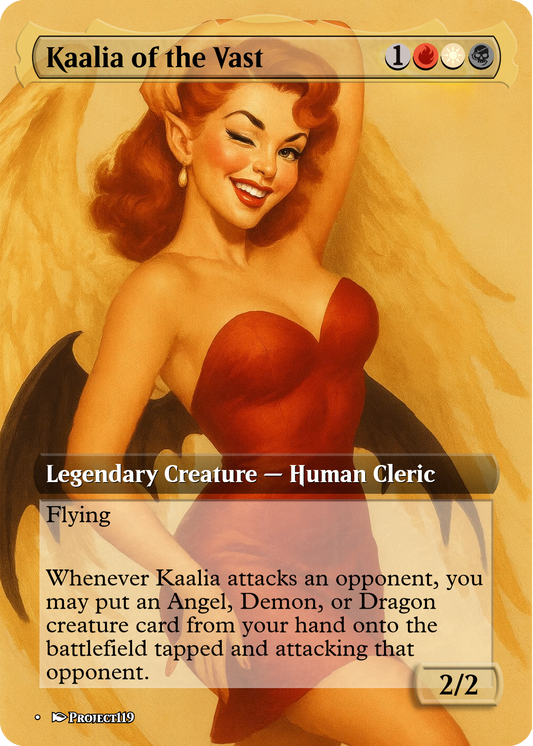 Kaalia of the Vast - Magic the Gathering Proxy Card