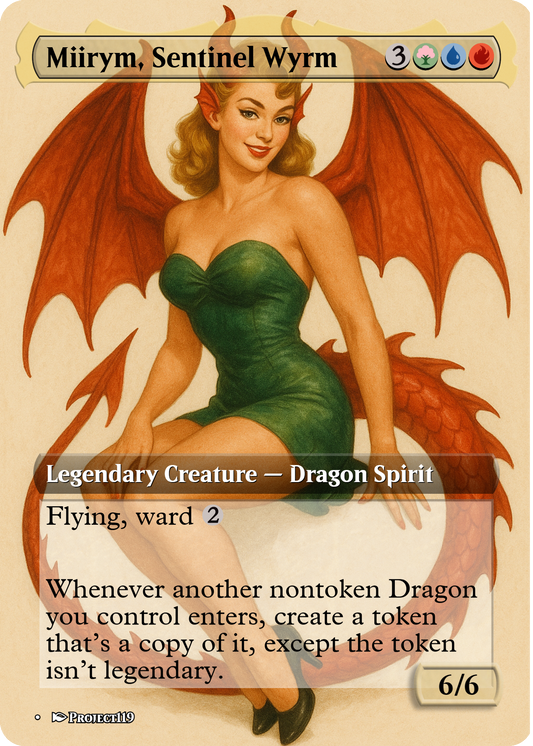 Miirym, Sentinel Wyrm - Magic the Gathering Proxy Card