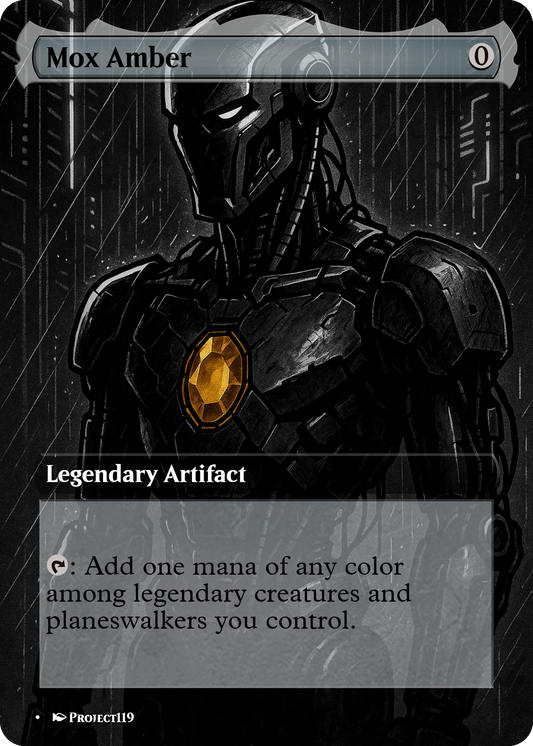 Mox Amber - Magic the Gathering Proxy Card