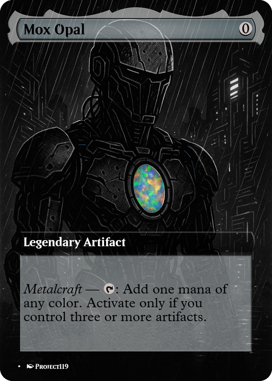 Noir Art Inspired Artifact Bundle - Magic the Gathering Proxy Cards