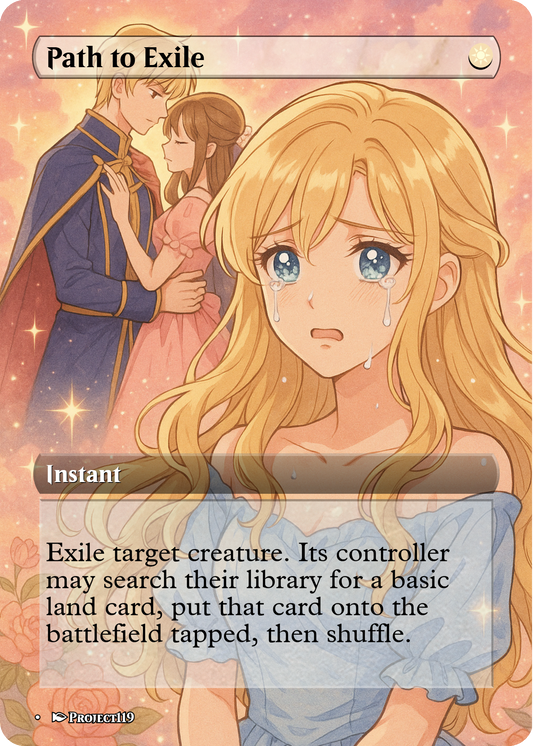 Path to Exile - Shoujo Inspired Magic the Gathering Proxy Card
