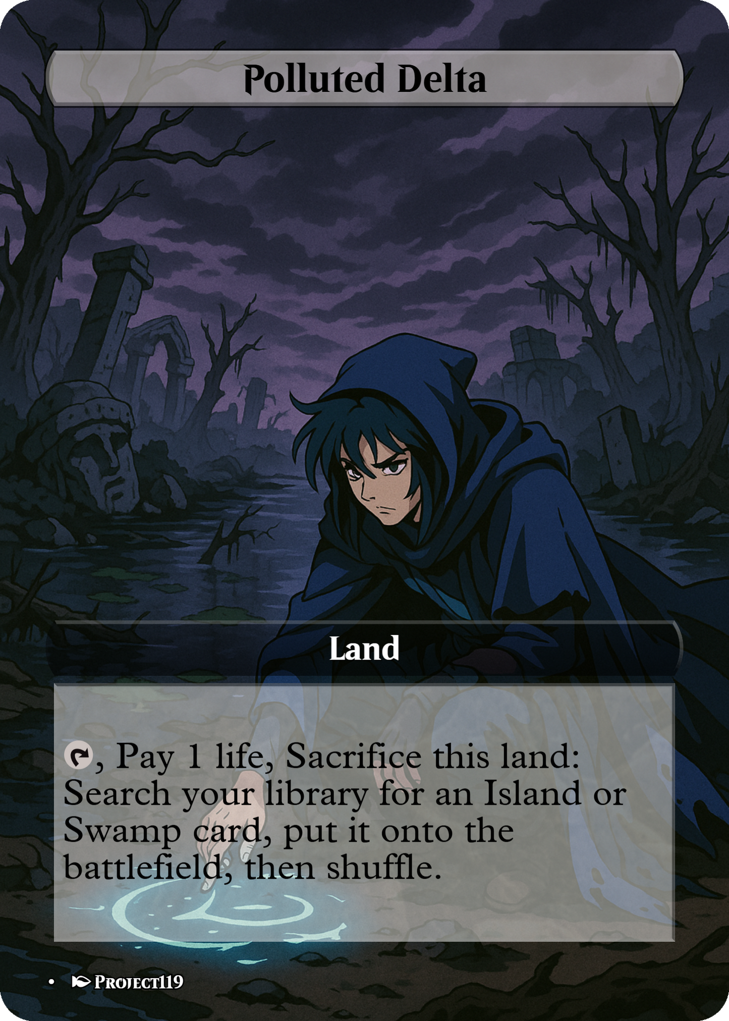 1990’s Anime Inspired 10 Fetch Land Bundle - Magic the Gathering Proxy