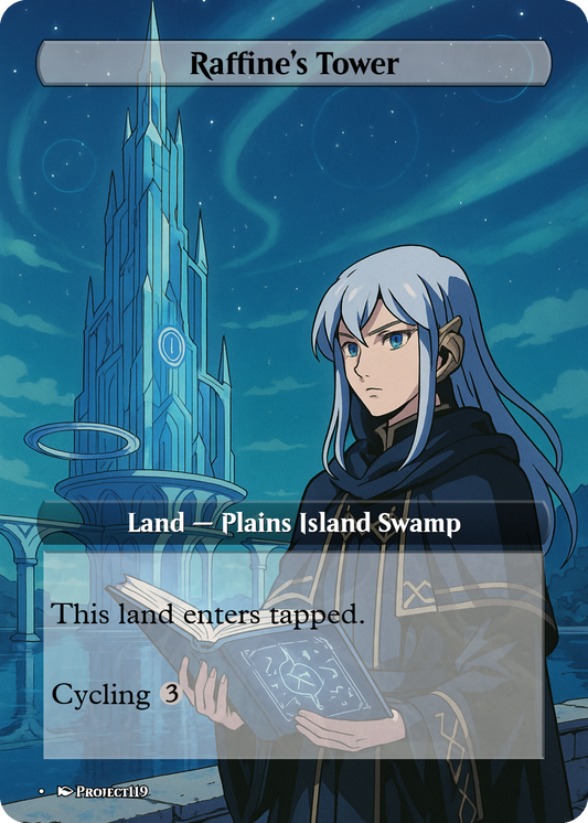 1990’s Anime Inspired 18 Land Esper Commander Starter Bundle - Magic the Gathering Proxy Cards