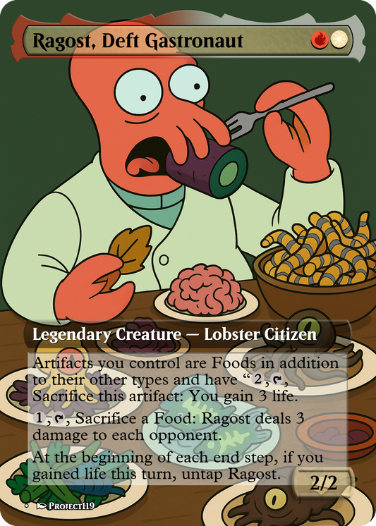 Ragost, Deft Gastronaut - Magic the Gathering Proxy Card