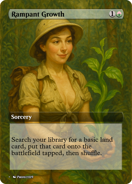 Rampant Growth - Magic the Gathering Proxy Card