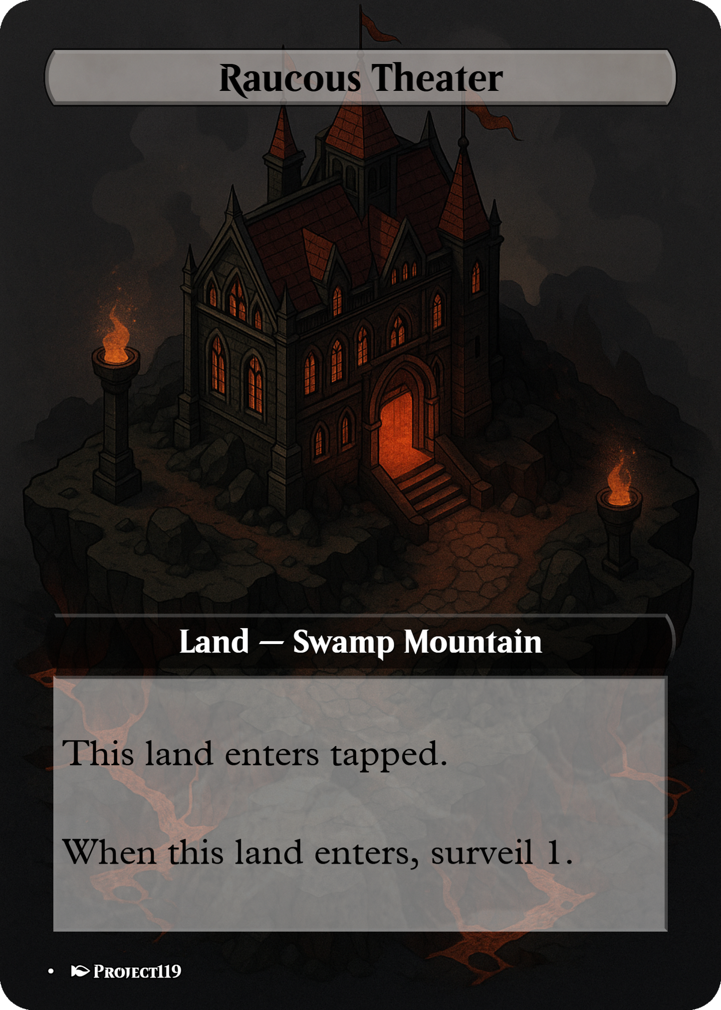 Isometric Art Inspired 18 Land Mardu Commander Starter Bundle - Magic the Gathering Proxy Cards
