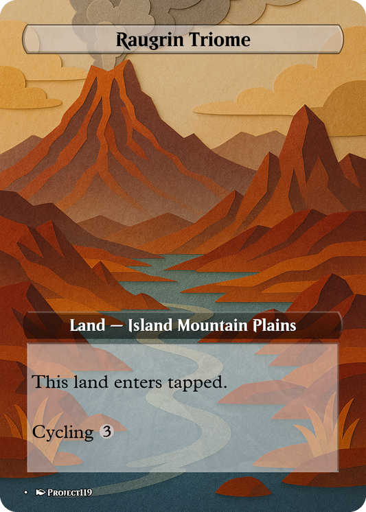 Papercraft Inspired 18 Land Jeskai Commander Starter Bundle - Magic the Gathering Proxy Cards