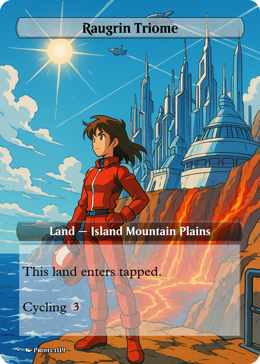 1990’s Anime Inspired 18 Land Jeskai Commander Starter Bundle - Magic the Gathering Proxy Cards