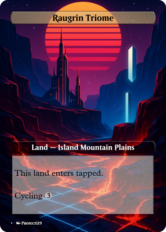 Synthwave Inspired 18 Land Jeskai Commander Starter Bundle - Magic the Gathering Proxy Cards