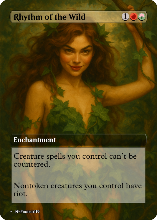 Rhythm of the Wild - Magic the Gathering Proxy Card