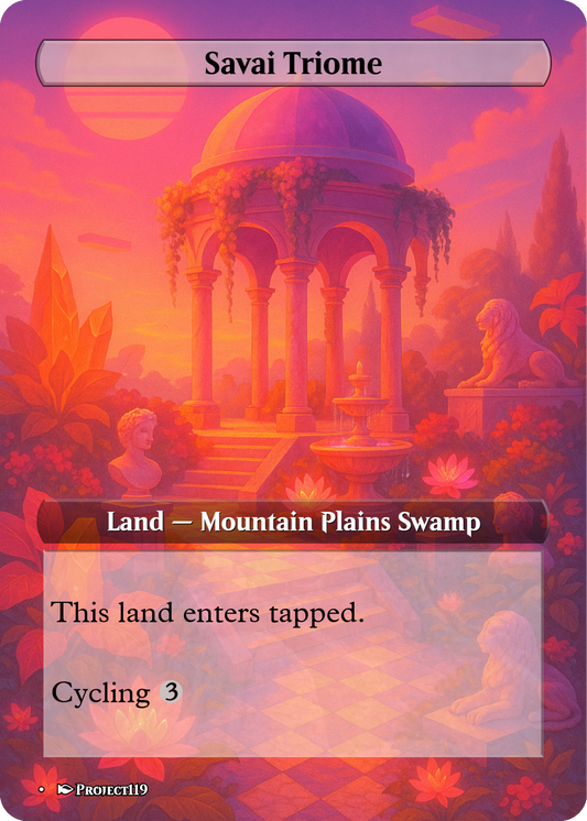 Vaporwave Inspired 18 Land Mardu Commander Starter Bundle - Magic the Gathering Proxy Cards