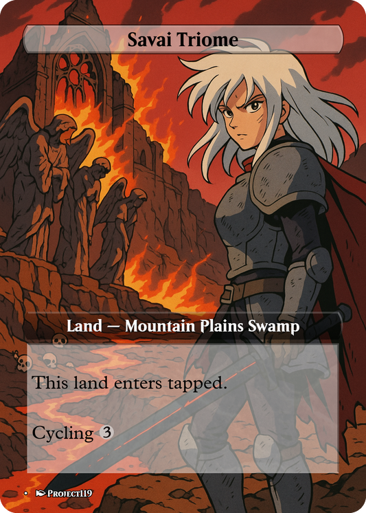 1990’s Anime Inspired 18 Land Mardu Commander Starter Bundle - Magic the Gathering Proxy Cards