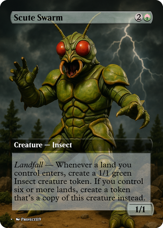 Scute Swarm - Magic the Gathering Proxy Card