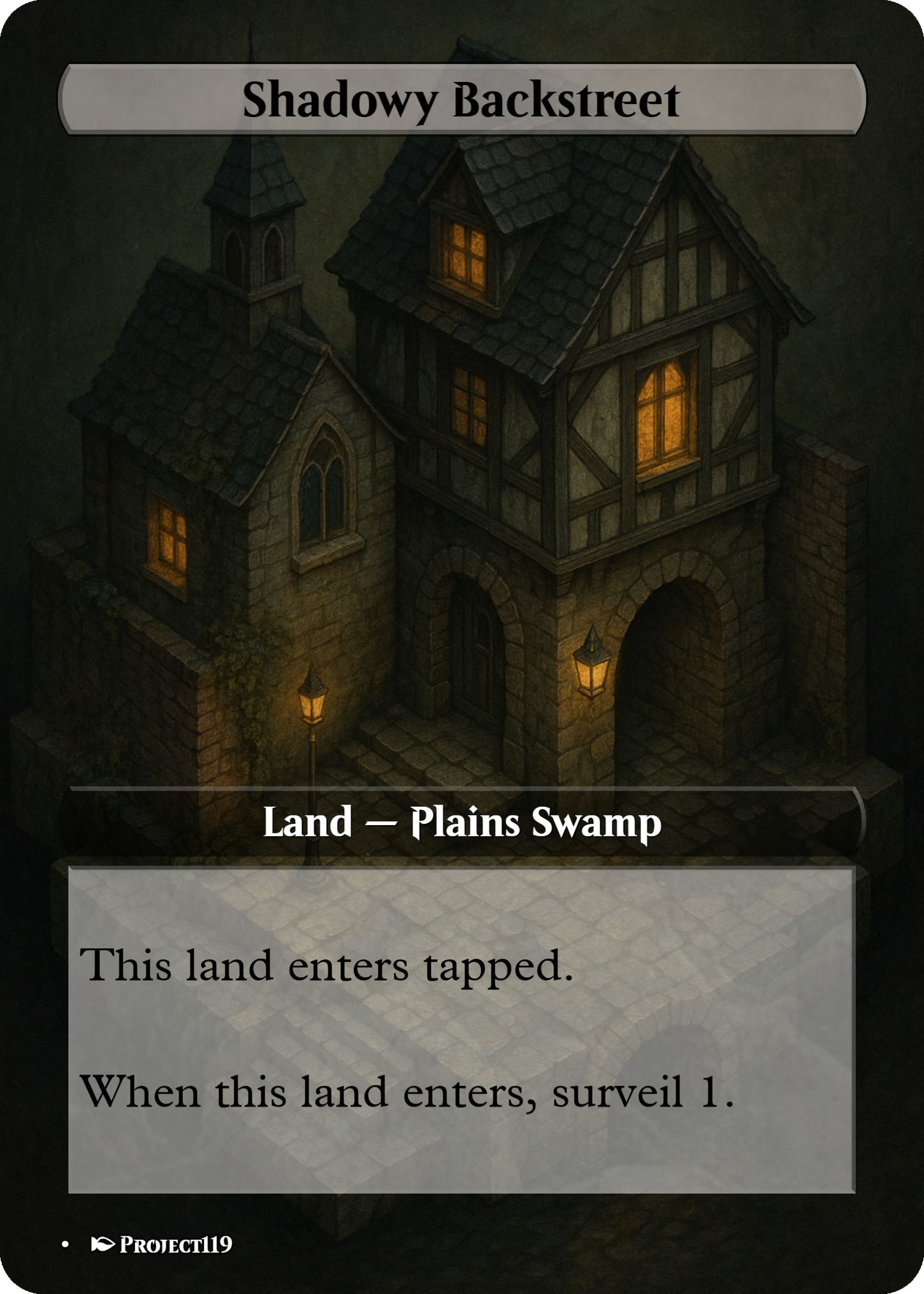 Isometric Art Inspired 18 Land Esper Commander Starter Bundle - Magic the Gathering Proxy Cards