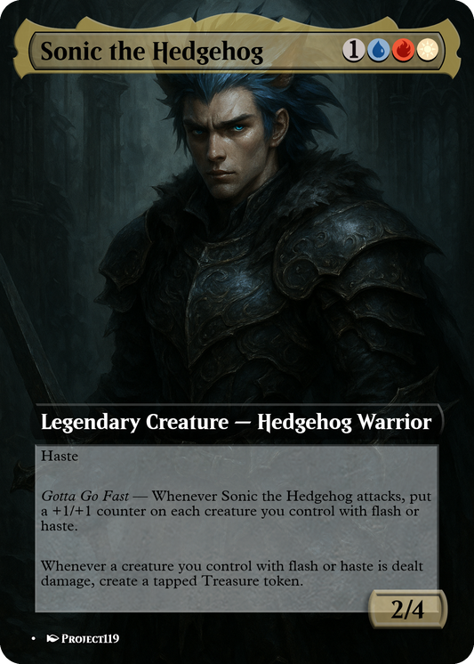 Sonic the Hedgehog Gothic Mercenaries Bundle - Magic the Gathering Proxy Cards