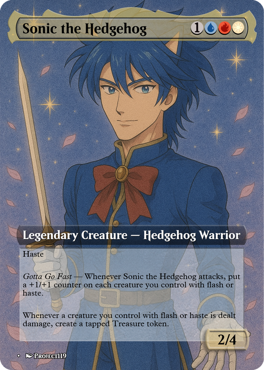 Sonic the Hedgehog Shoujo Prince Bundle - Magic the Gathering Proxy Cards