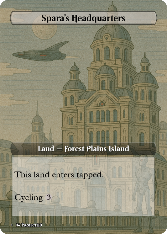 Sci Fi Japanese Wood Block Inspired 18 Land Bant Commander Starter Bundle - Magic the Gathering Proxy Cards