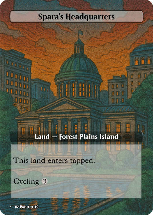 1980s Comic Art Inspired 18 Land Bant Commander Starter Bundle - Magic the Gathering Proxy Cards