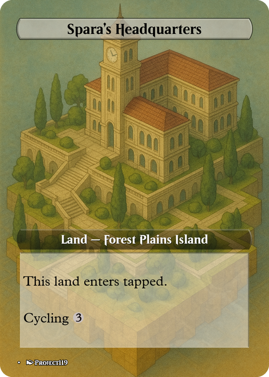 Isometric Art Inspired 18 Land Bant Commander Starter Bundle - Magic the Gathering Proxy Cards