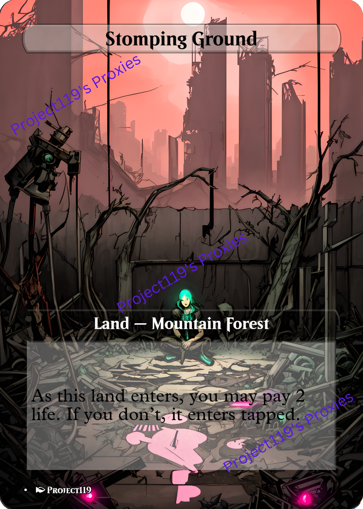 Ten Shock Land Bundle - Magic the Gathering Proxy Cards
