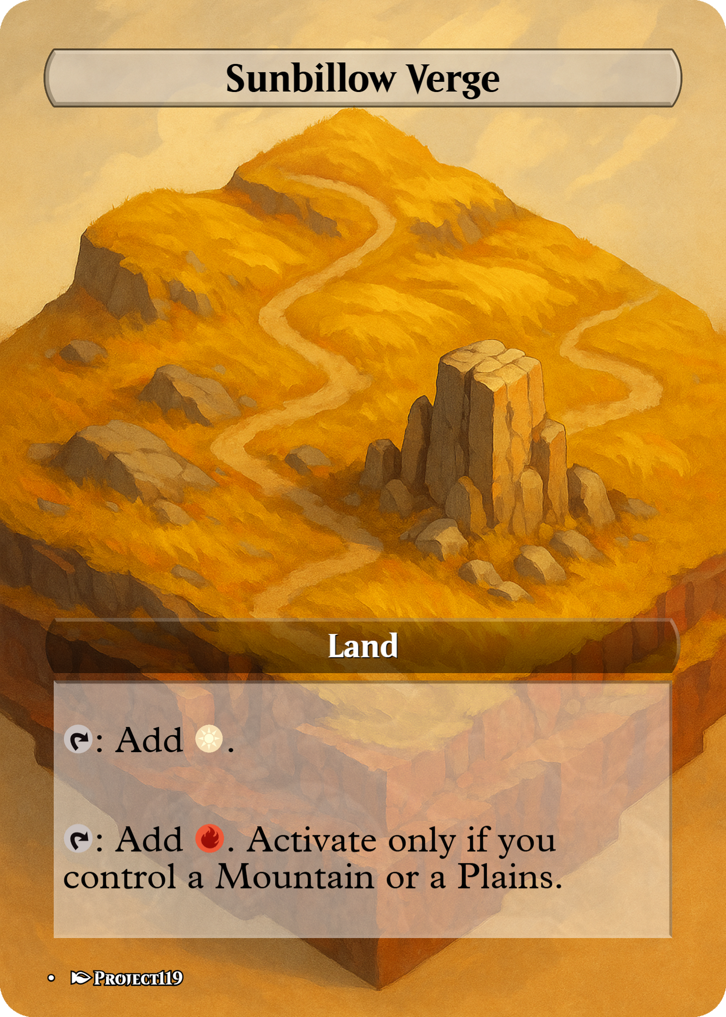 Isometric Art Inspired 18 Land Mardu Commander Starter Bundle - Magic the Gathering Proxy Cards