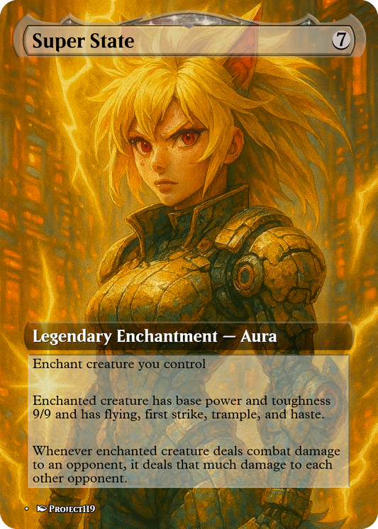 Super State - Cyberpunk Renegades Magic the Gathering Proxy Card