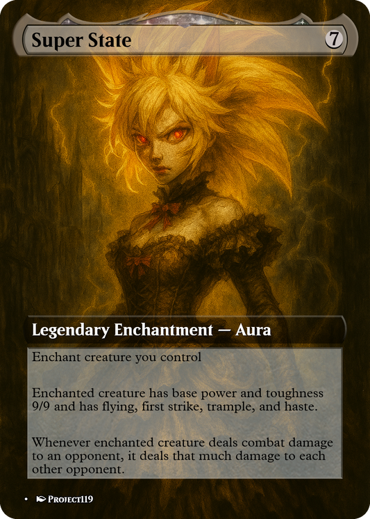 Super State - Gothic Beauty Magic the Gathering Proxy Card