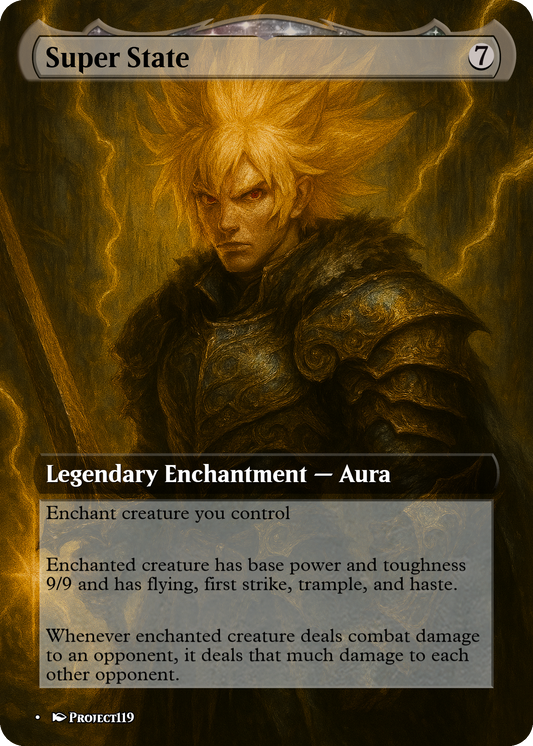 Super State - Gothic Mercenary Magic the Gathering Proxy Card