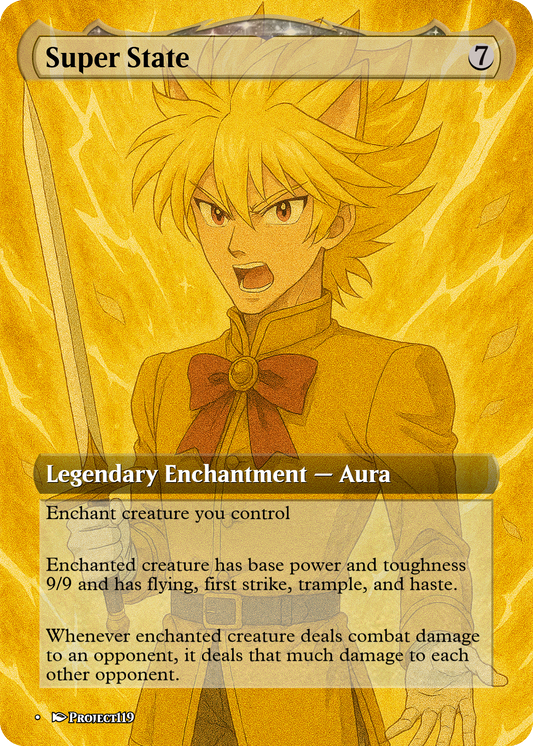 Super State - Shoujo Prince Magic the Gathering Proxy Card
