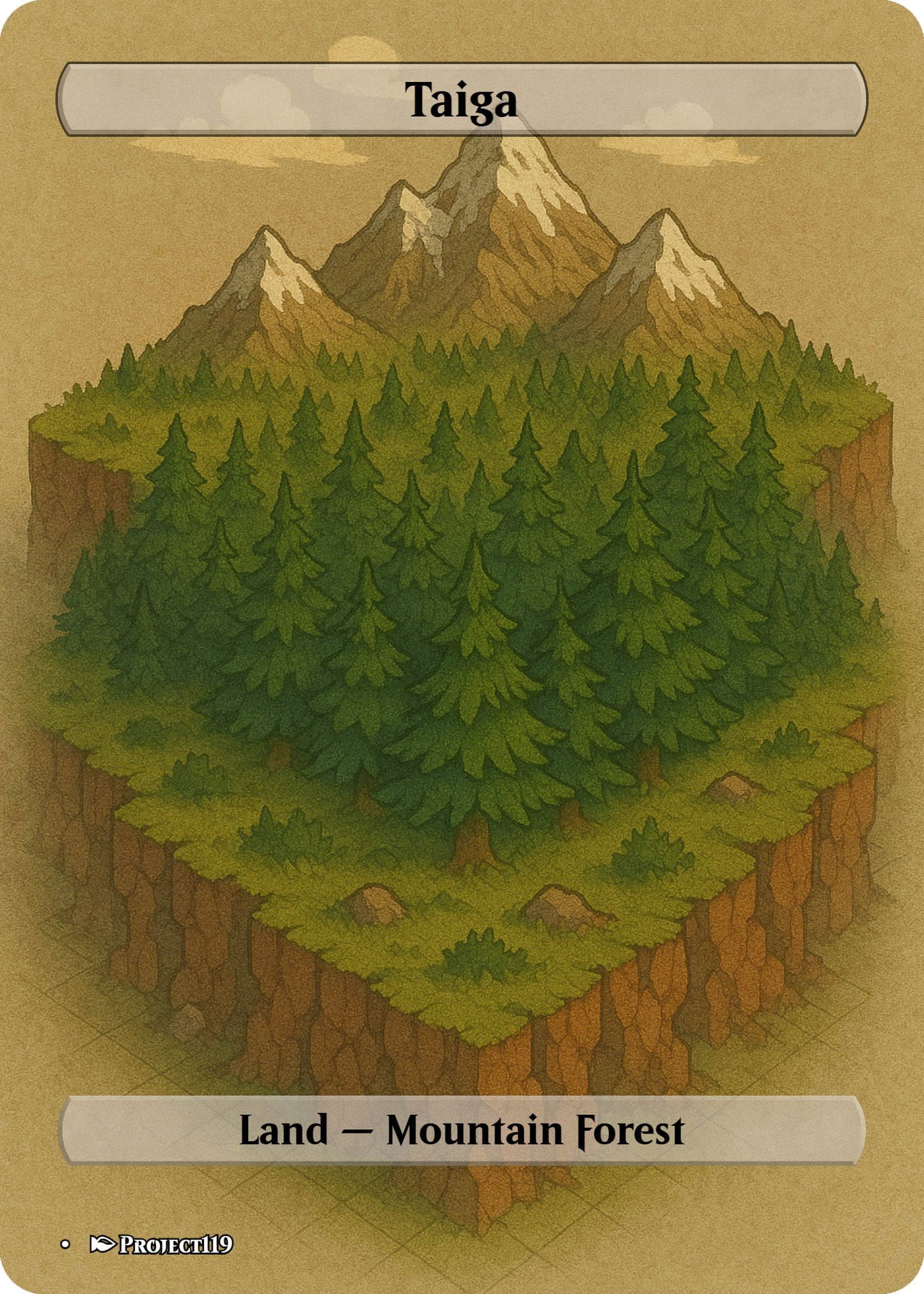 Isometric Art Inspired 10 Dual Land Bundle - Magic the Gathering Proxy