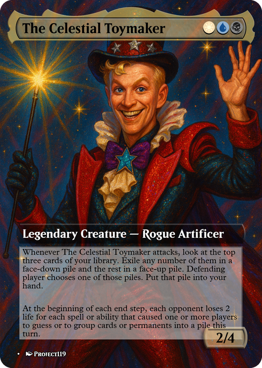 The Celestial Toymaker - Magic the Gathering Proxy Card
