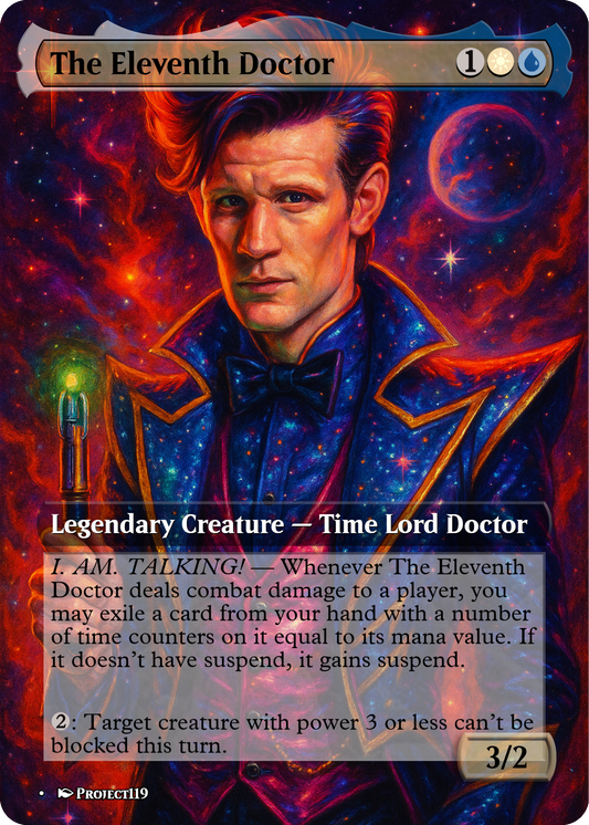 The Eleventh Doctor - Magic the Gathering Proxy Card