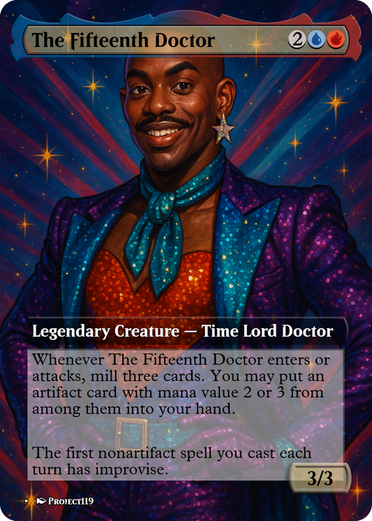 The Fifteenth Doctor - Magic the Gathering Proxy Card