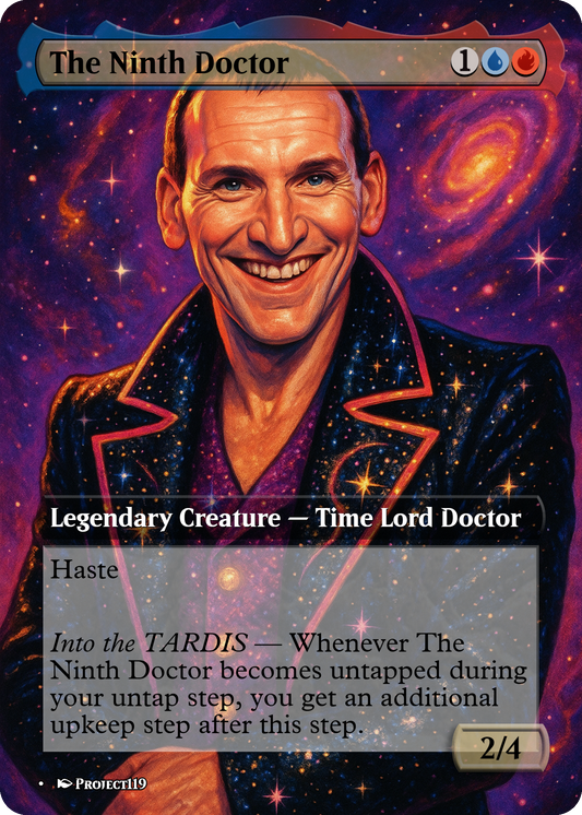 The Ninth Doctor - Magic the Gathering Proxy Card