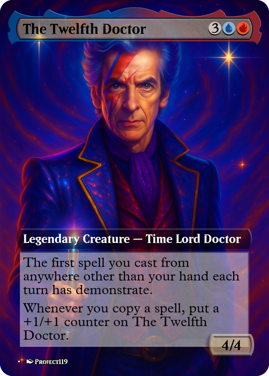 The Twelfth Doctor - Magic the Gathering Proxy Card