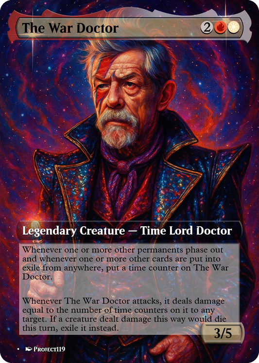The War Doctor - Magic the Gathering Proxy Card